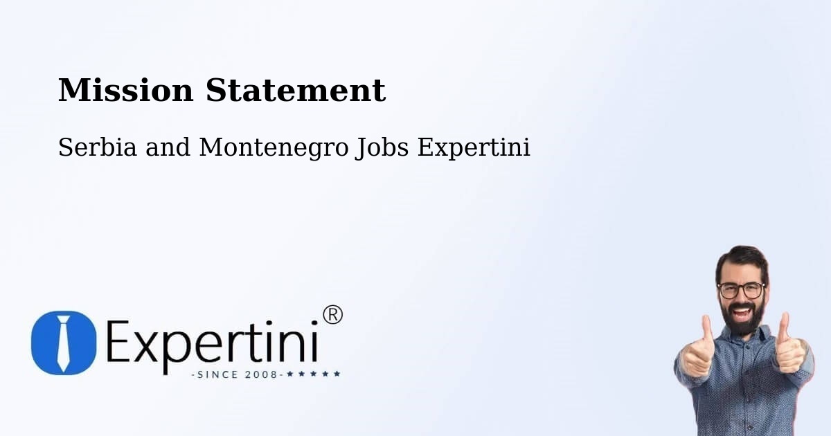 Corporate Mission – Guelph - Serbia and Montenegro Jobs Expertini